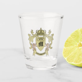 Vaso De Chupito Escudo De Oro De Armas