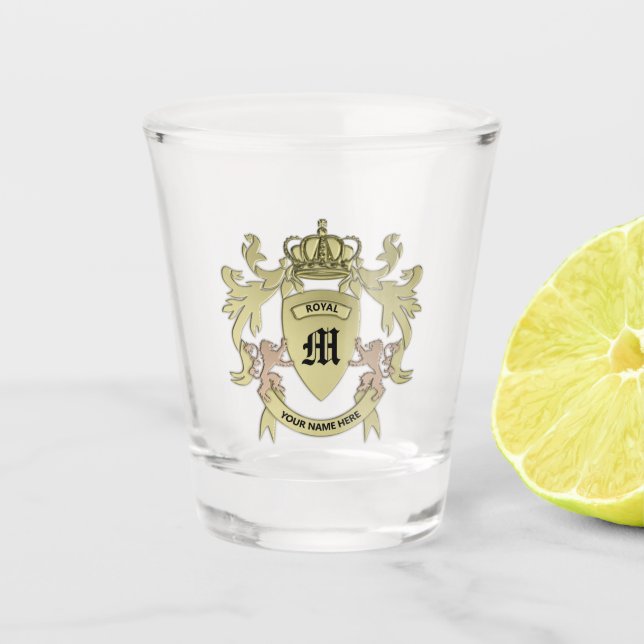 Vaso De Chupito Escudo De Oro De Armas (Anverso)
