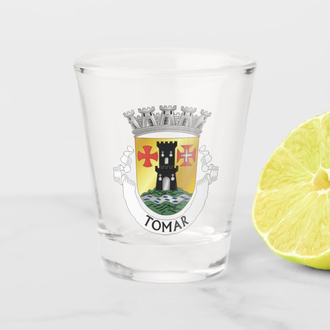 Vaso De Chupito Escudo de Tomar, PORTUGAL (Anverso)