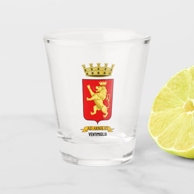 Vaso De Chupito Escudo de Ventimiglia (Anverso)