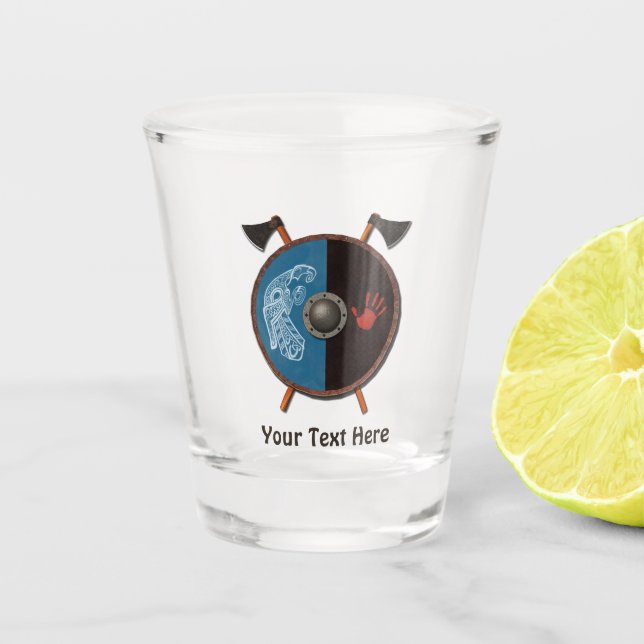 Vaso De Chupito Escudo de vibración y ejes (Anverso)