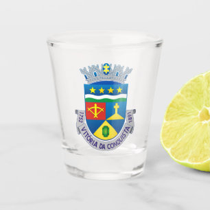 Vaso De Chupito Escudo de Vitória da Conquista (BRASIL)