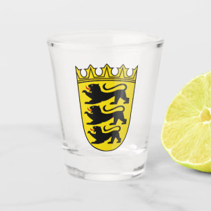 Vaso De Chupito Escudo del estado alemán de Baden-Wurttemberg