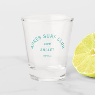 Vaso De Chupito Escudo social Après Surf Club Turquoise Surfers