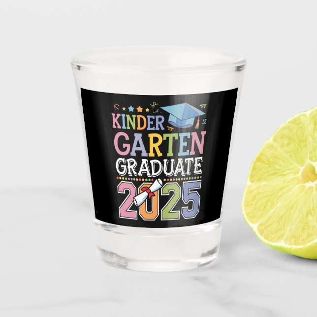 Vaso De Chupito Escuela de Graduación 2025 (Anverso)