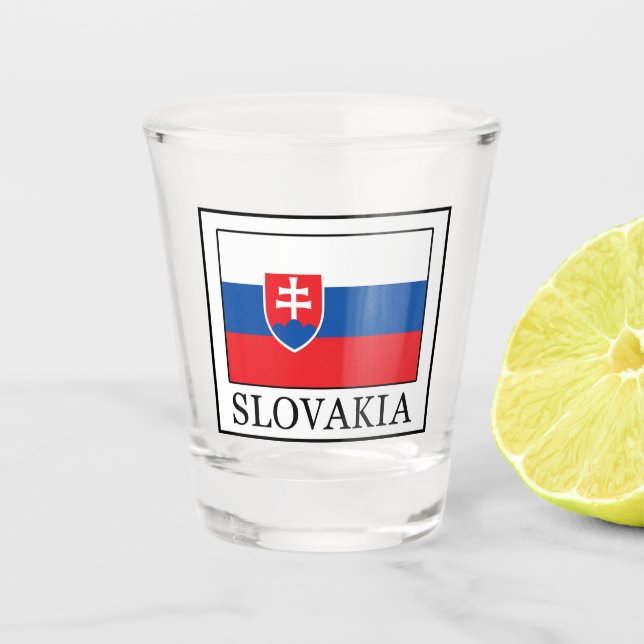 Vaso De Chupito Eslovaquia (Anverso)