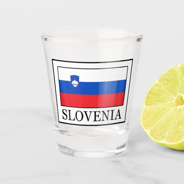 Vaso De Chupito Eslovenia (Anverso)