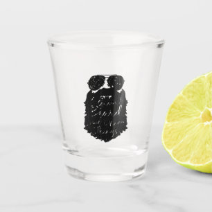 Vaso De Chupito Eso es lo que hago, me planto barba y sé cosas