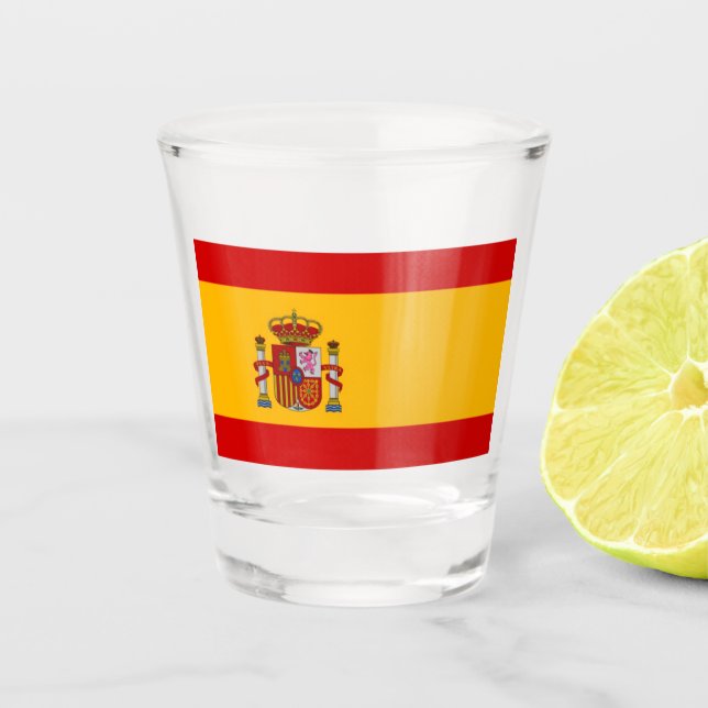 Vaso de chupito España (Anverso)