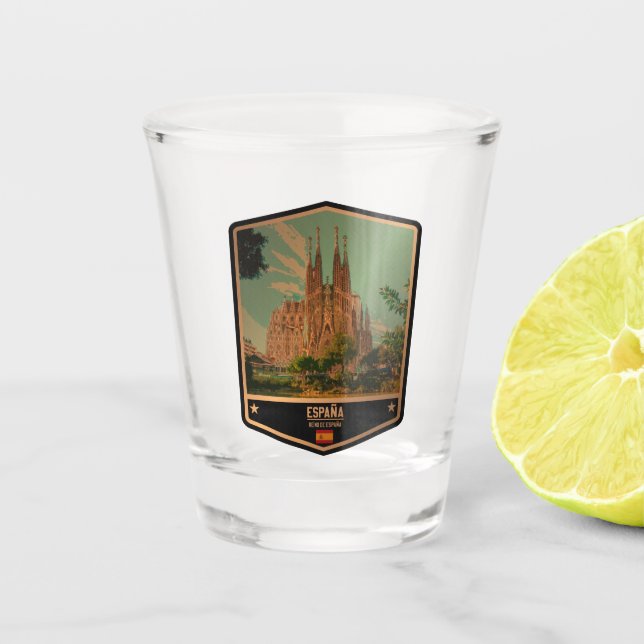 Vaso De Chupito España (Anverso)