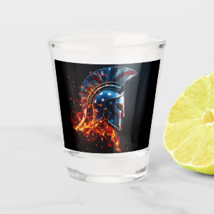 Vaso De Chupito espartano americano 