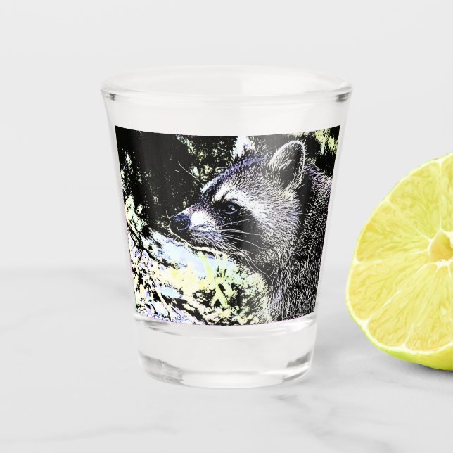 Vaso De Chupito especialmente para usted -racoon 721-1 (Anverso)