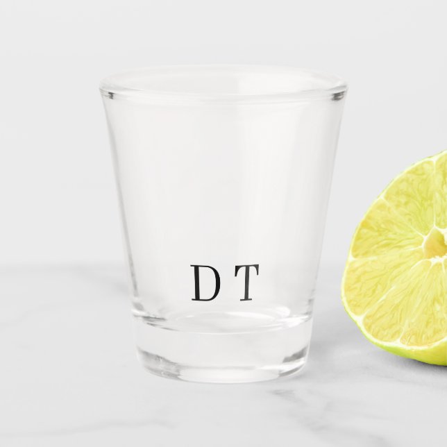 Vaso De Chupito Espejo de Platino Grabado – Lujo Ultra‑Limpio (Anverso)