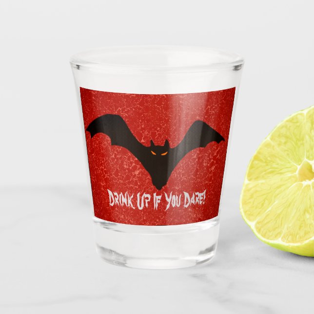 Vaso De Chupito Espeluznante fiesta gótica de Halloween (Anverso)