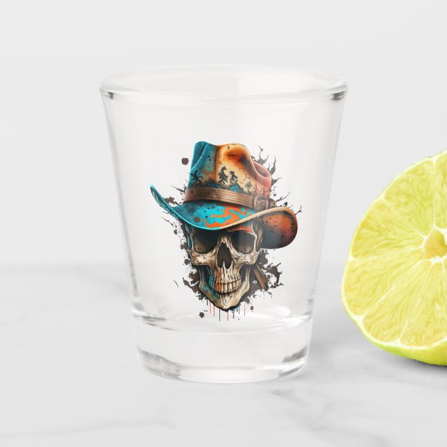 Vaso De Chupito Espíritu de vaquero (Anverso)