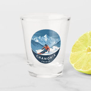 Vaso De Chupito Esquí Chamonix Mont Blanc