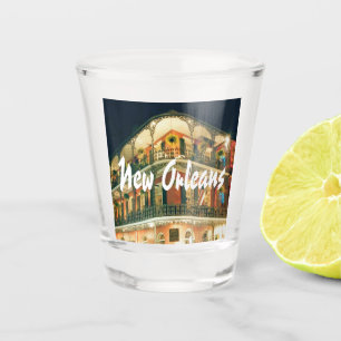 Vaso De Chupito Esquina del Barrio Francés de Nueva Orleans