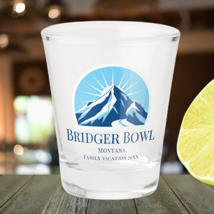 Vaso De Chupito Estación de esquí Bridger Bowl Montana