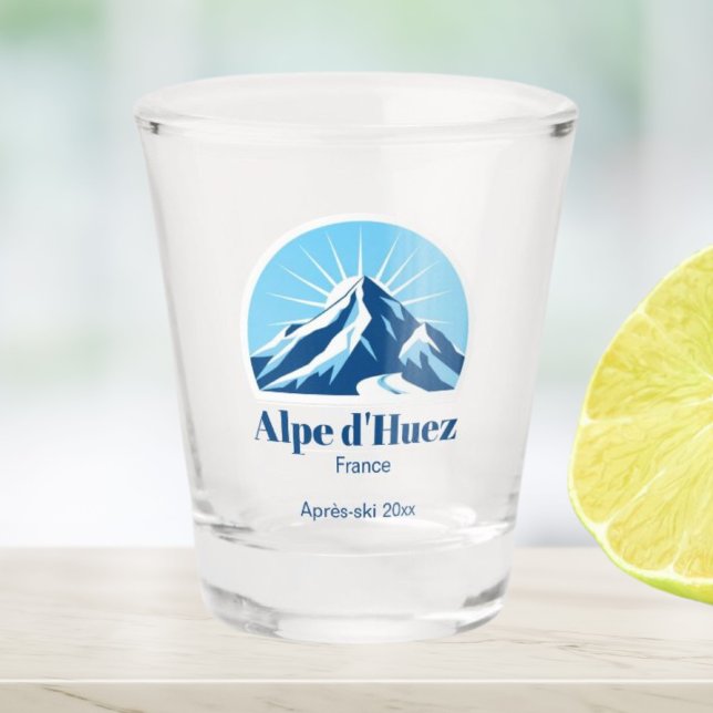 Vaso De Chupito Estación de esquí de Alpe d'Huez France (Subido por el creador)