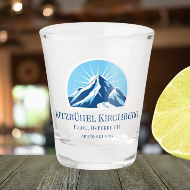 Vaso De Chupito Estación de esquí de Kitzbühel Kirchberg Austria (Subido por el creador)