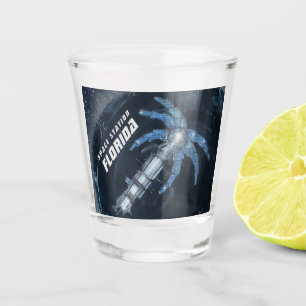 Vaso De Chupito Estación espacial Florida Palm Tree