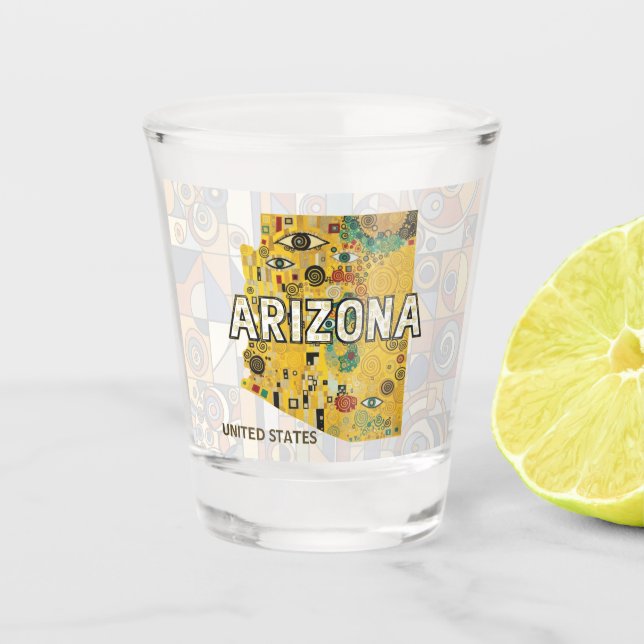 Vaso De Chupito Estados Unidos - Arizona (Anverso)