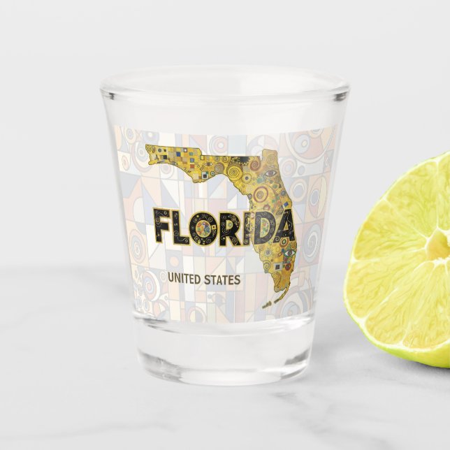 Vaso De Chupito Estados Unidos - Florida (Anverso)
