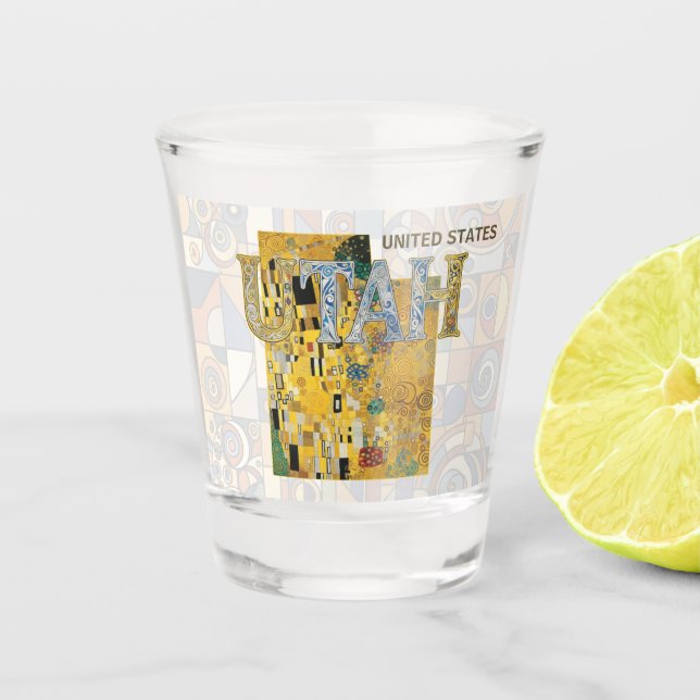 Vaso De Chupito Estados Unidos - Utah (Anverso)