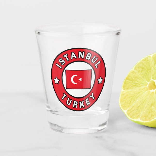 Vaso De Chupito Estambul Turquía (Anverso)