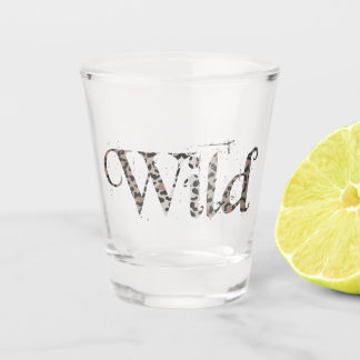 Vaso De Chupito Estampado de animal leopardo salvaje
