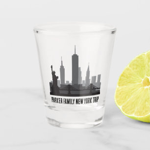 Vaso De Chupito Estatua de la libertad en el viaje personalizado d