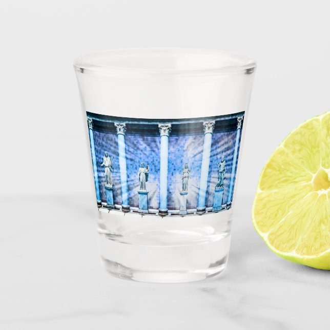 Vaso De Chupito Estatuas de Dios de Berlín (Anverso)
