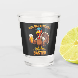 Vaso De Chupito Este barman está listo para ser golpeado