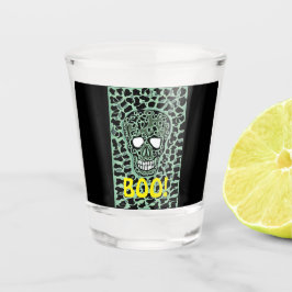 Vaso De Chupito Estilo Halloween de vidrio caliente.
