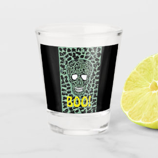 Vaso De Chupito Estilo Halloween de vidrio caliente.