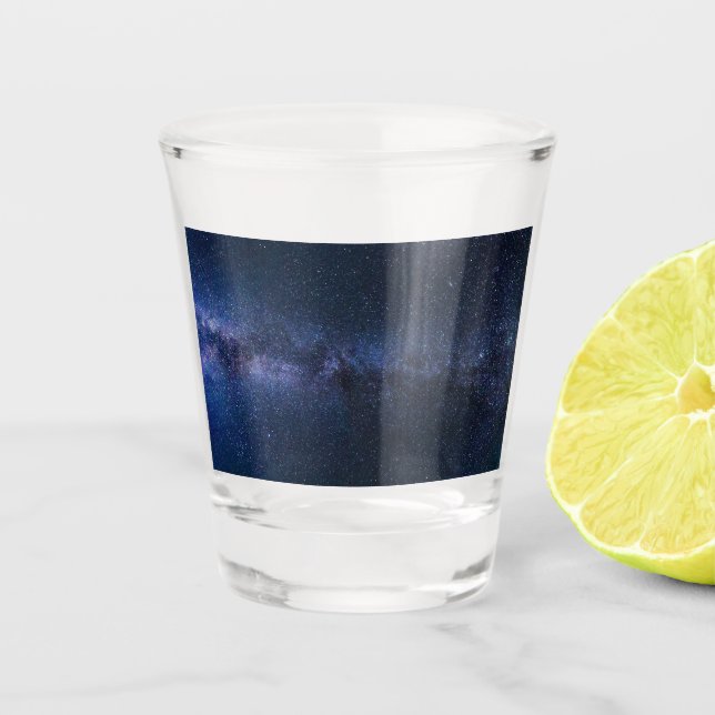Vaso De Chupito Estrellas en la Vía Láctea (Anverso)