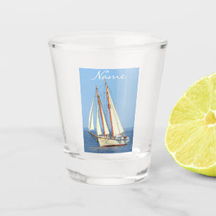 Vaso De Chupito Estudiantes de Maine navegando Thunder_Cove