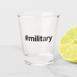 Vaso De Chupito Etiqueta MILITAR