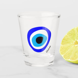 Vaso De Chupito Evil Eye Talisman y Arab Amulet /turco, griego