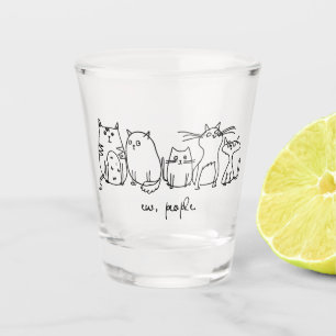 Vaso De Chupito Ew, People Funny Meowy Cat Aovers