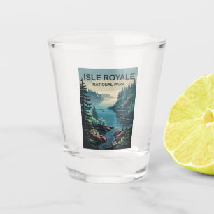 Vaso De Chupito Explorar el remoto paraíso de Isle Royale Michigan