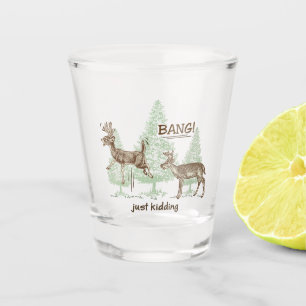 Vaso De Chupito ¡Explosión! ¡Apenas embromando! Humor de la caz