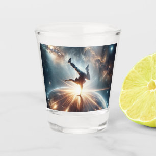 Vaso De Chupito Explosión de la ruptura galáctica en el espacio pr