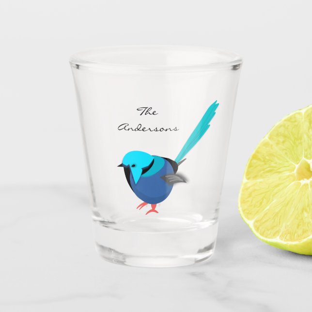 Vaso De Chupito Fairy Wren (Anverso)
