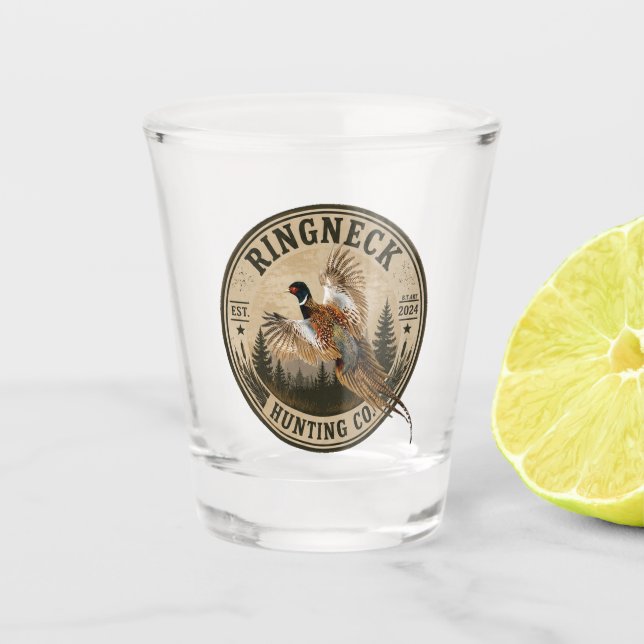 Vaso De Chupito Faisán  (Anverso)
