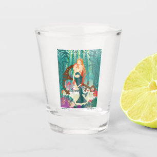 Vaso De Chupito Familia de Sirenas (pelirrojas)