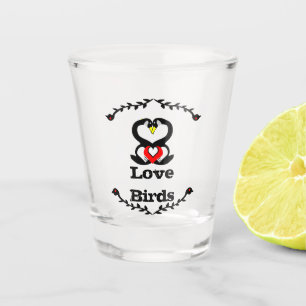 Vaso De Chupito Familia Geese Silly Goose Love Birds