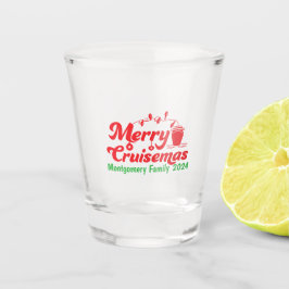 Vaso De Chupito Familia Personalizada de los Cruisemas de Merry