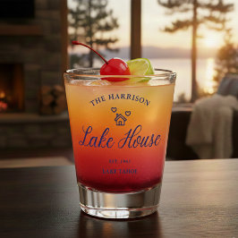 Vaso De Chupito Family Lake House Coastal Custom Decor