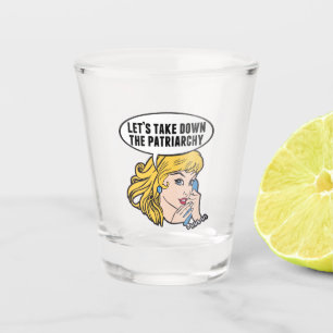 Vaso De Chupito Famosa Pop Art Anti Patriarcado Retro Mujeres